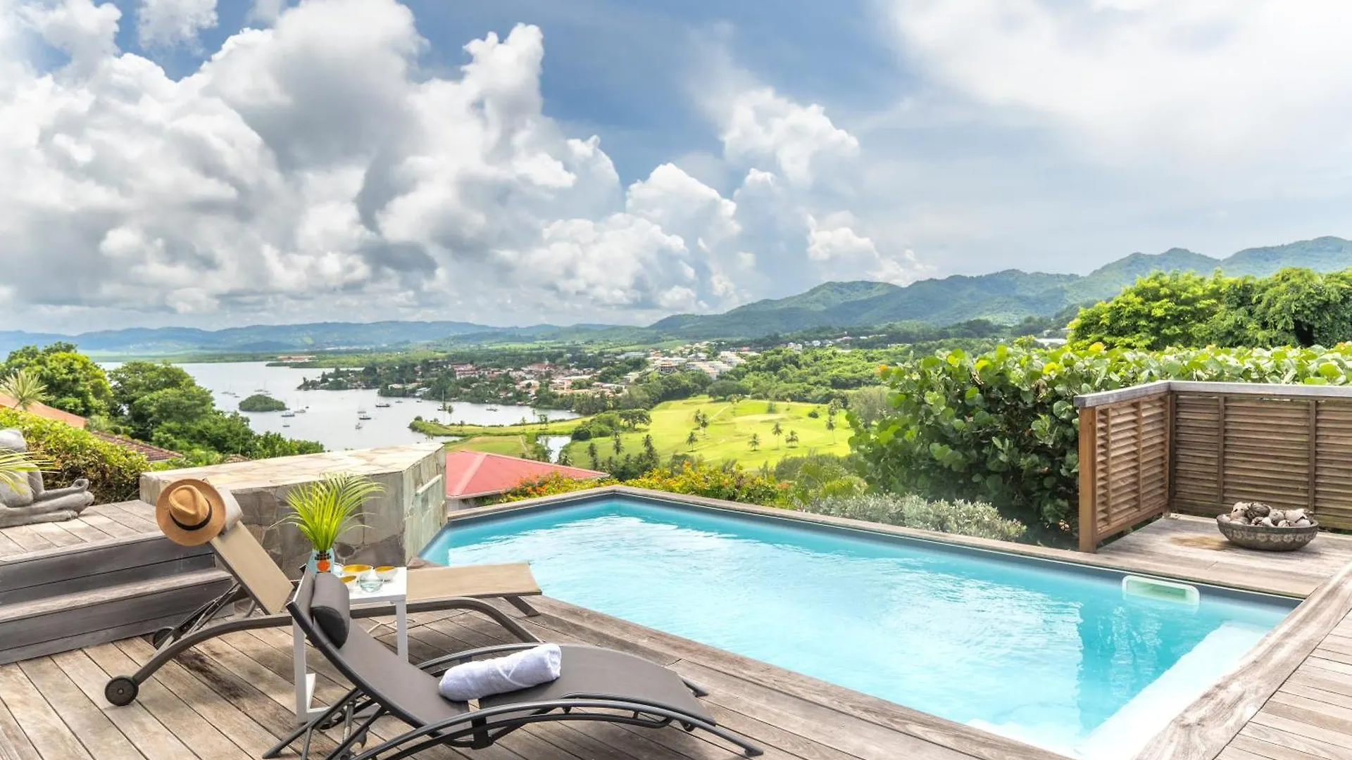 Villa Les Esperides, Grand Standing Vue Mer & Golf, Proche Plage Les Trois-Ilets Martinique