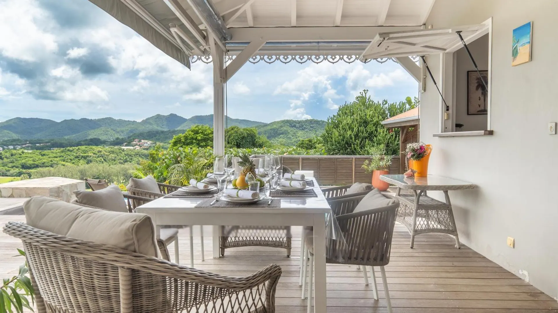 Villa Les Esperides, Grand Standing Vue Mer & Golf, Proche Plage Les Trois-Ilets 0*,  Martinique