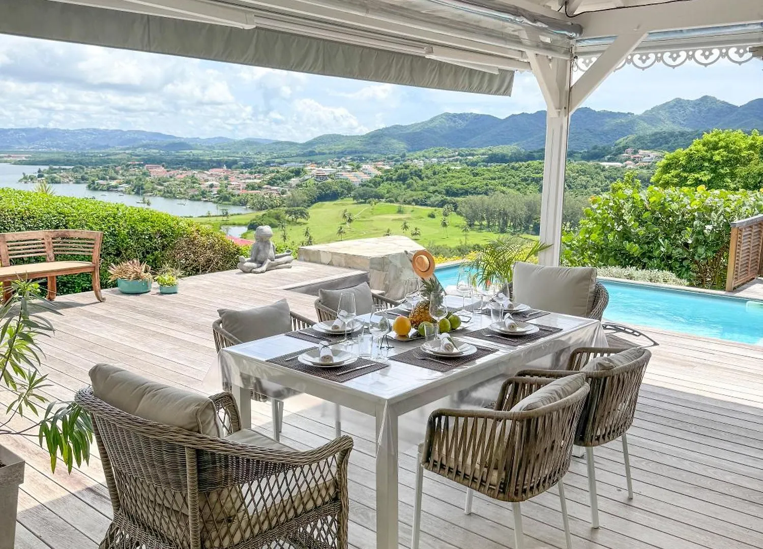 Villa Les Esperides, Grand Standing Vue Mer & Golf, Proche Plage Les Trois-Ilets