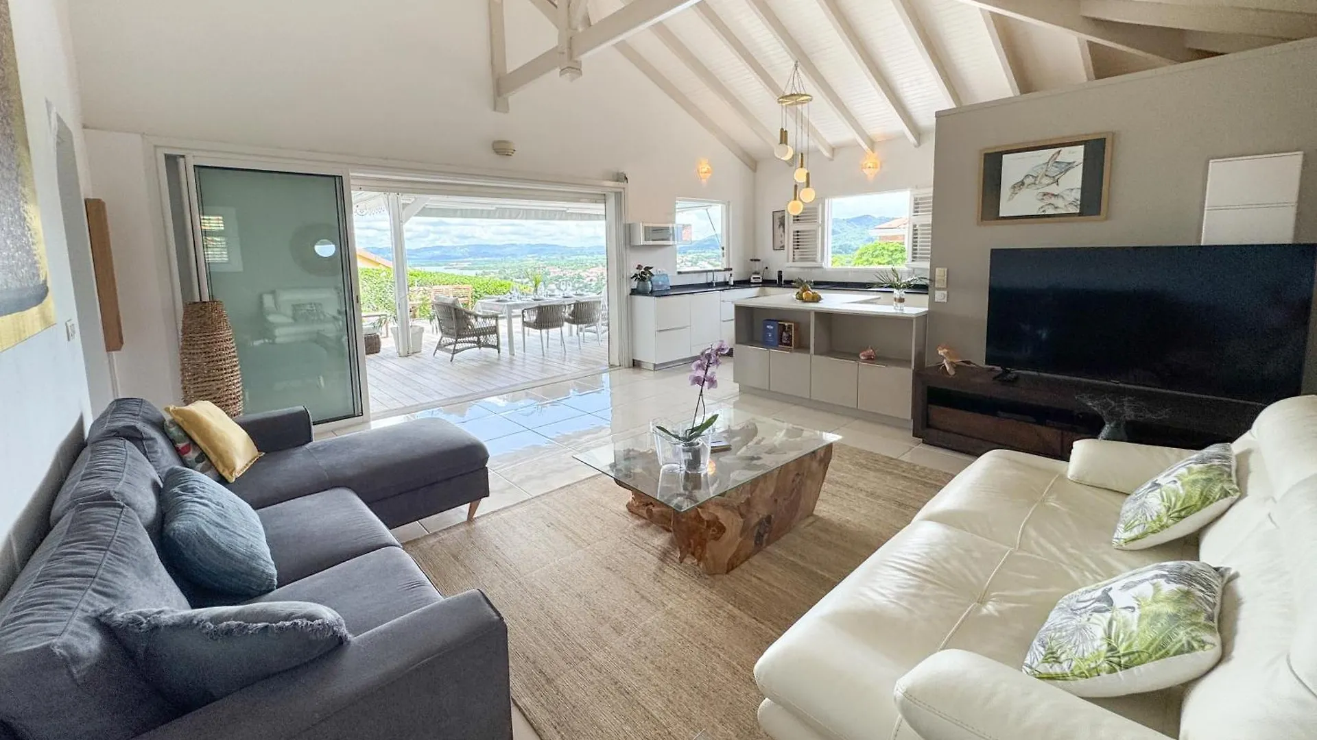 Villa Les Esperides, Grand Standing Vue Mer & Golf, Proche Plage Les Trois-Ilets